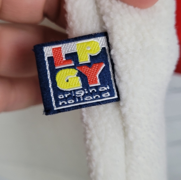 LAPAGAYO HOLLAND | vintage colour block reverse weave pullover hoodie sweater - Picture 3 of 9